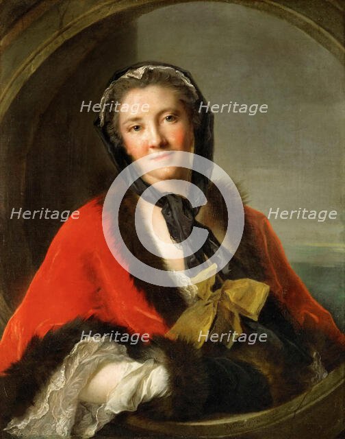 La comtesse Tessin, 1741. Creator: Nattier, Jean-Marc (1685-1766).
