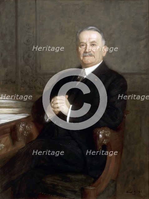 Portrait of Gaston Doumergue (1863-1937). Artist: Baschet, Marcel André (1862-1941)