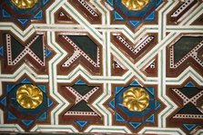 Decorative tiling, the Alcazar, Seville, Andalusia, Spain, 2007. Artist: Samuel Magal