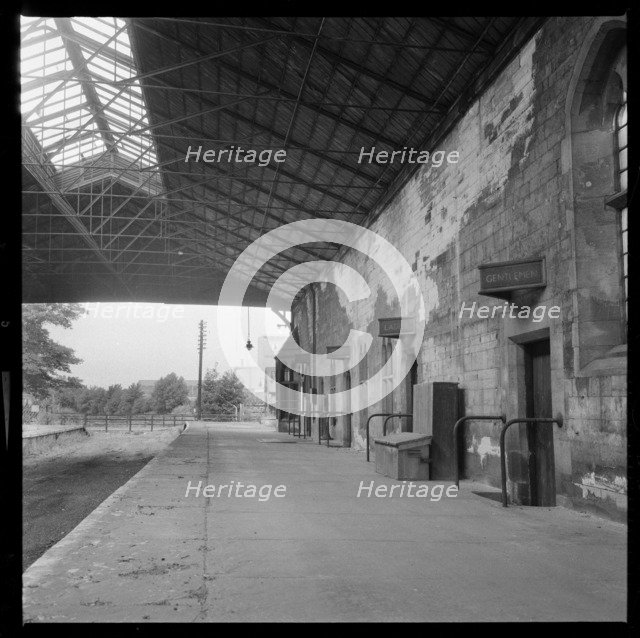 Tadcaster Station, Station Road, Tadcaster, North Yorkshire, 1966-1970. Creator: Eileen Deste.