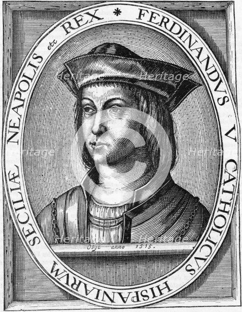 Ferdinand II of Aragon, King of Spain. Artist: Unknown
