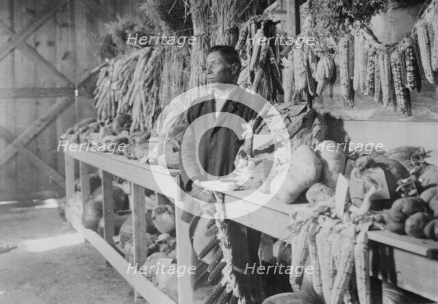 Horse's Ghost at the fair, Poplar, Mont., between c1910 and c1915. Creator: Bain News Service.