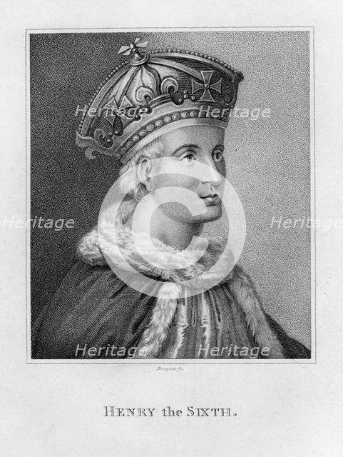 Henry VI of England, (1806).Artist: Bocquet