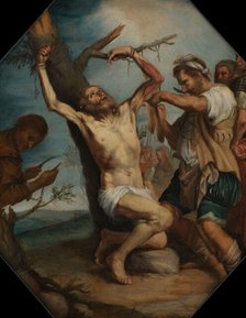 Martyrdom of Saint Bartholomew, c1640s. Creator: Unknown.
