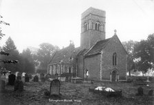St Mary's Church, Gillingham, Norfolk, 1890-1910. Artist: Unknown