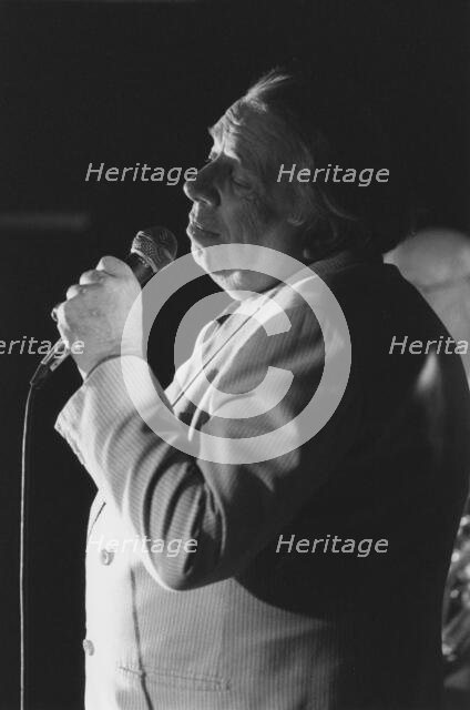 George Melly, Soho Jazz Festival, London, 1993. Creator: Brian Foskett.