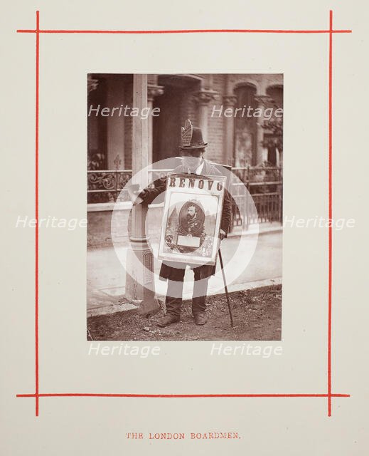 The London Boardmen, 1877. Creator: John Thomson.