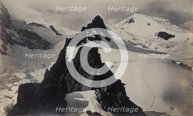 View from Mt. Blanc, c.1860s. Creator: Francis Frith.
