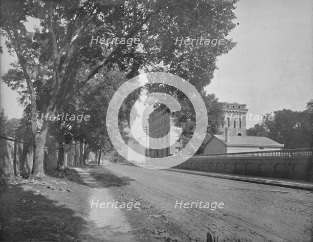 'Sheffield Hall, Yale College, New Haven, Connecticut', c1897. Creator: Unknown.