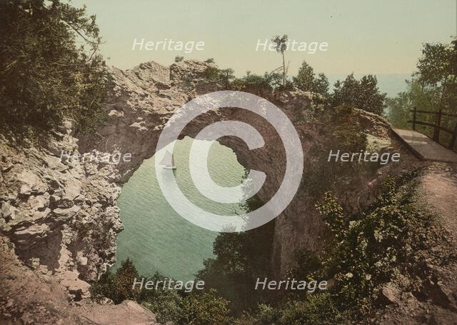 Arch Rock, Mackinac Island, Michigan, c1899. Creator: Unknown.