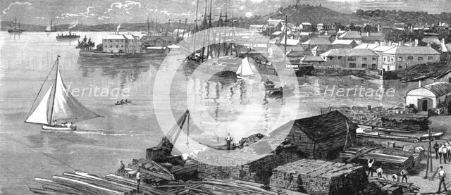 ''St George's Harbour, Bermuda, view from the Barracks', 1890. Creator: Unknown.