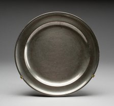 Plate, c. 1789. Creator: Thomas Badger.