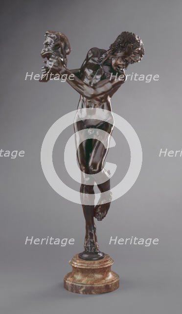 Comedy And Tragedy: Sic Vita, modeled 1891-92, cast c1902-05. Creator: Alfred Gilbert.