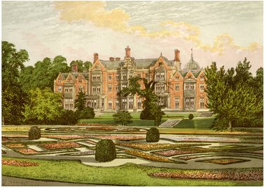 Gallery image of Sandringham, Norfolk, home of the Prince of Wales, c1880. Artist: Unknown