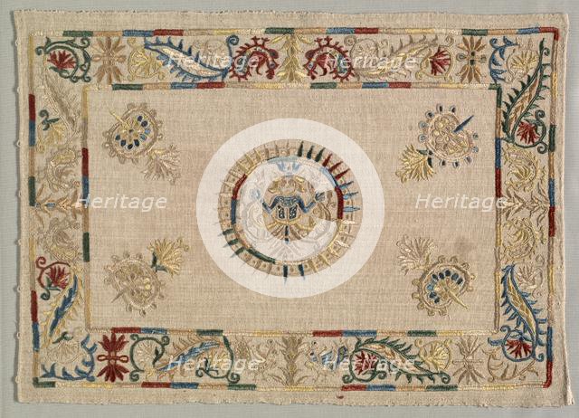 Pillow Cover, 1600s - 1700s. Creator: Unknown.
