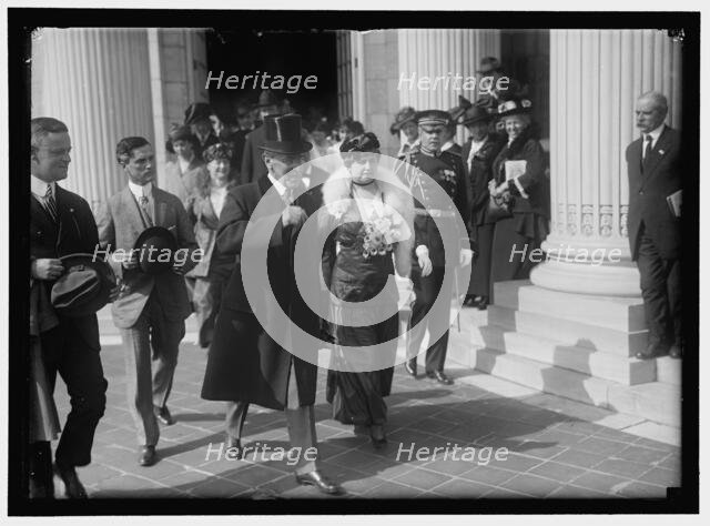 Woodrow Wilson, between 1915 and 1917. Creator: Harris & Ewing.