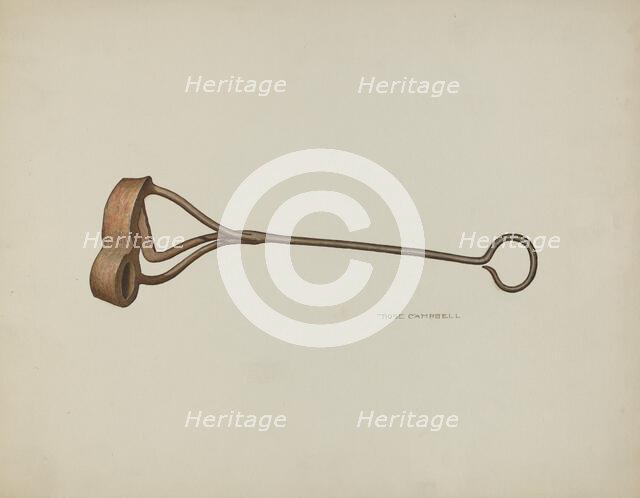 Branding Iron, 1935/1942. Creator: Rose Campbell-Gerke.
