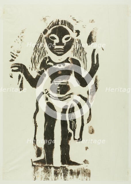 Hina, 1891-93. Creator: Paul Gauguin.