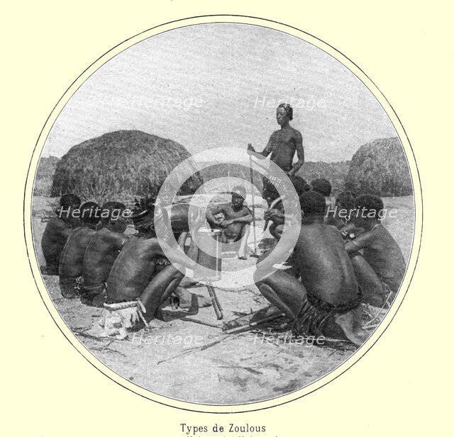 ''Types de Zoulous; Afrique Australe', 1914. Creator: Unknown.