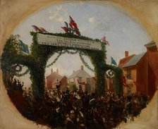 The Opening of Calthorpe Park 1857, 1857. Creator: Samuel Lines.
