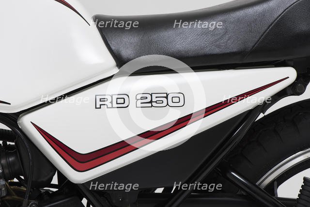 1981 Yamaha RD250 LC. Creator: Unknown.