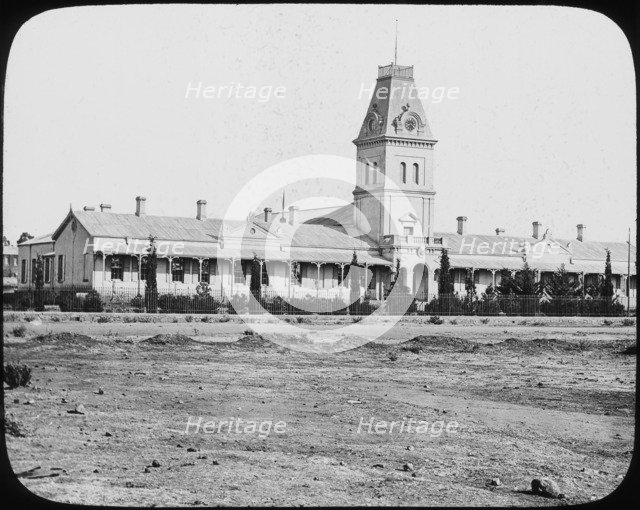 Government buildings, Bloemfontein, South Africa, c1890. Artist: Unknown