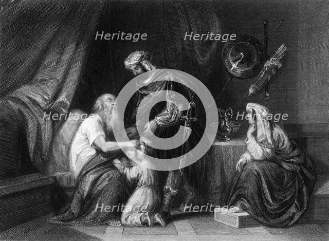 'The Angel which redeemed me from all evil, bless the lads', c1840. Creator: George Presbury.