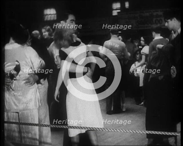 People Performing a ‘Dance Marathon’, 1930s. Creator: British Pathe Ltd.
