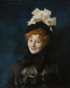 Madame Escudier, c1883. Creator: John Singer Sargent.