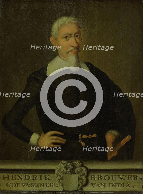 Portrait of Hendrik Brouwer, Governor-General of the Dutch East Indies, 1750-1800. Creator: Anon.
