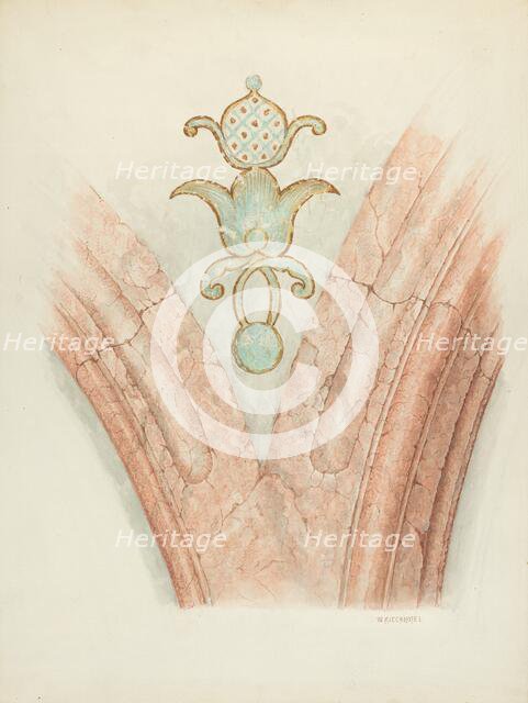 Ceiling Decoration, c. 1941. Creator: William Kieckhofel.