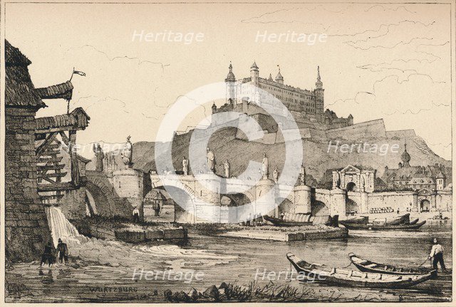 'Wurzburg', c1820 (1915). Artist: Samuel Prout.