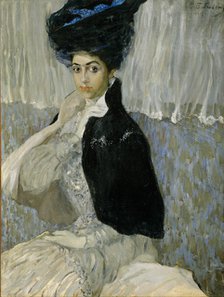 Portrait of Samoylova ("Mrs Z"), 1912.
