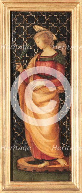 Saint Catherine of Alexandria, c. 1502-1503. Creator: Raphael (Raffaello Sanzio da Urbino) (1483-1520).