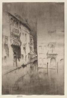 Nocturne: Palaces, c. 1880. Creator: James McNeill Whistler (American, 1834-1903).