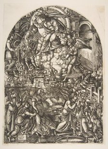 The Winepress of the Wrath of God, from the Apocalypse.n.d. Creator: Jean Duvet.
