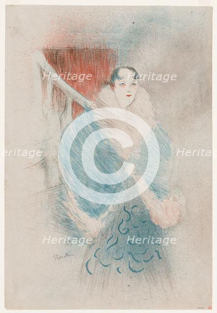 Elsa, Dite la Viennoise, 1897. Creator: Henri de Toulouse-Lautrec (French, 1864-1901).