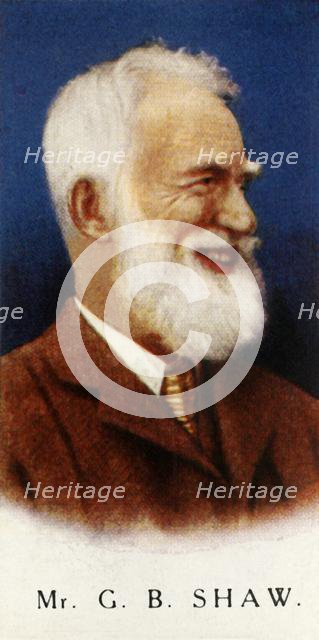 'Mr. G. B. Shaw', 1927. Creator: Unknown.