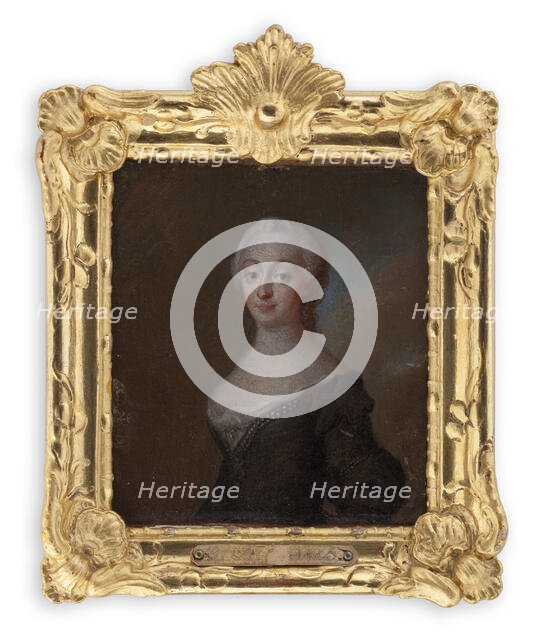 Portrait of a young lady. Creator: Olof Arenius.