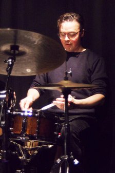 Darren Beckett, Mark Edwards Quartet, Verdict Jazz Club, Brighton East Sussex, 12 Feb 2023 Creator: Brian O'Connor.