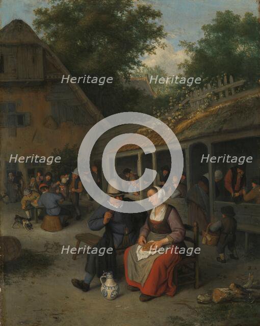 Country Inn, 1690. Creator: Cornelis Dusart.