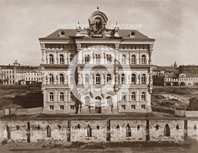The Polytechnic Museum in Moscow, 1882. Artist: Anonymous  