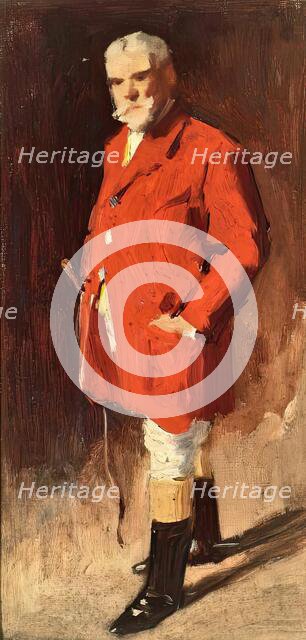 Elderly Bearded Gentleman In Hunting Attire, c1890-1910. Creator: George Reid.