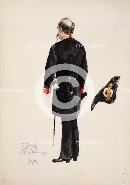 Uniform, 1879. Creator: Il'ya Repin.
