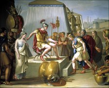 The continence of Scipio', oil on canvas.