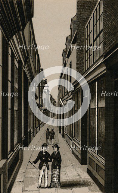 'Market Row', c1880. Creator: Unknown.