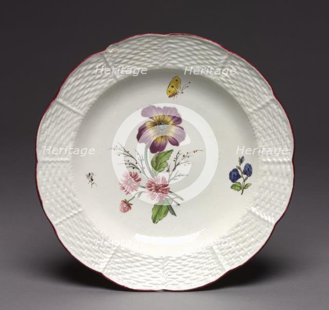 Plate (Assiette), c. 1757-60. Creator: Chantilly Porcelain Factory (French).