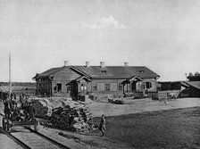 West-Siberian Railroad. Station of the Fifth Class, Vargashi, 1892-1896. Creator: Unknown.