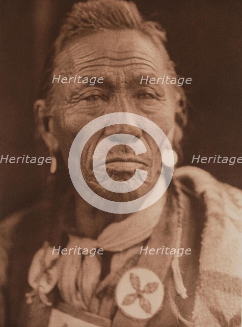 Muwu ("His Tooth"), Sarsi, 1926. Creator: Edward Sheriff Curtis.