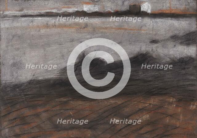 Landscape , 1907. Creator: Boccioni, Umberto (1882-1916).